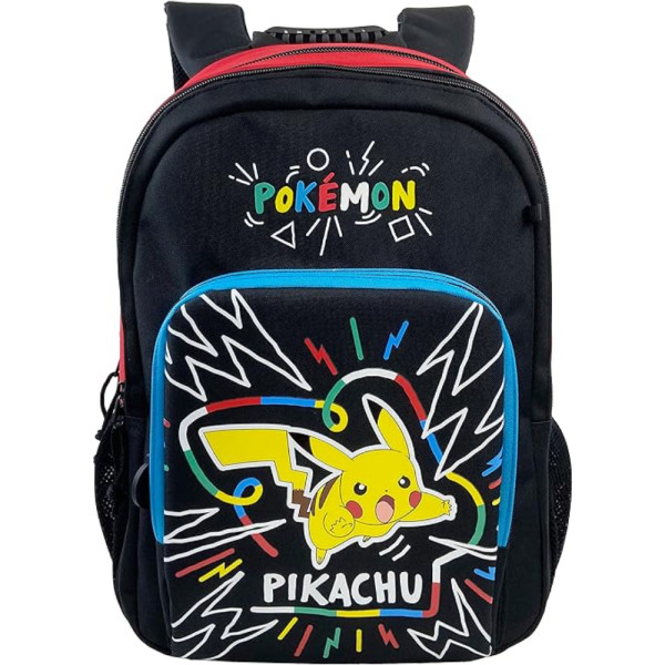 Mochila 2 Compartimentos Pokémon Colorful