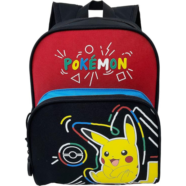 Mochila Pokémon Colorful Infantil