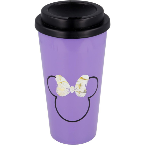 Vaso de Minnie Mouse Morado 520 ML