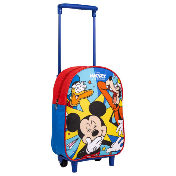 Mochila Trolley con Ruedas Guardería Mickey Mouse and Friends 3D