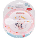 Set de Menaje Para Microondas Bebé Minnie Mouse Indigo Dreams 2 Piezas