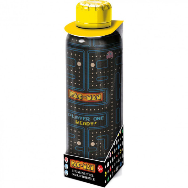 Botella de Acero Inoxidable Pac-Man 515 ML