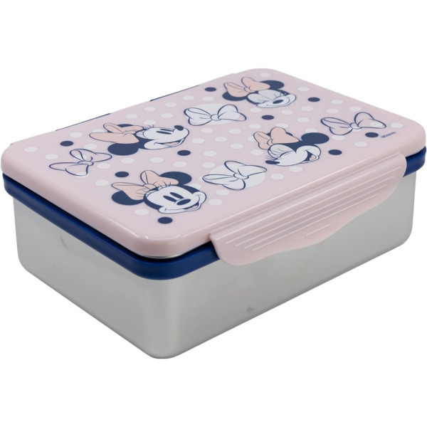Sandwichera Acero Inoxidable Minnie Mouse Faces 1100 ML