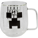 Taza de Cristal Minecraft 290 ML