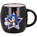 Taza Sonic Negra Globe 380 ML