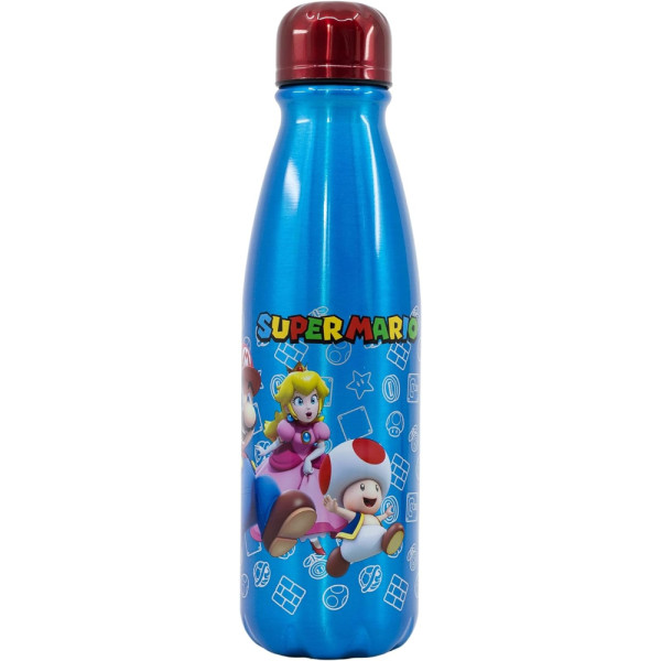 Botella de Aluminio Super Mario 600 ML