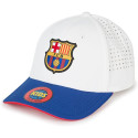 Gorra FC Barcelona Blanco y Azul Junior