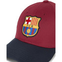 Gorra FC Barcelona Burdeos y Azul Marino Hombre