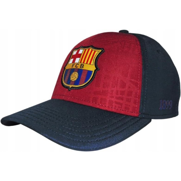 Gorra FC Barcelona Azul Marino y Burdeos Hombre