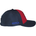 Gorra FC Barcelona Azul Marino y Burdeos Hombre