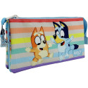 Estuche Portatodo Triple Bluey