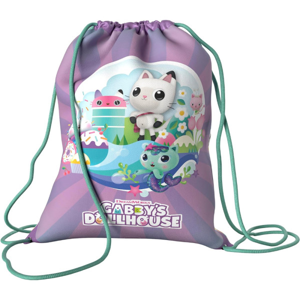 Saco Gymsack La Casa de Muñecas de Gabby