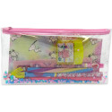 Estuche Portatodo Transparente con Material Snoopy
