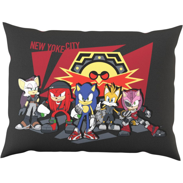 Cojín Sonic Prime New Yoke City Rectangular 25x35