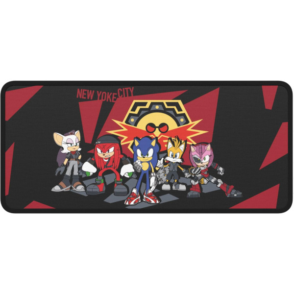 Alfombrilla para Ratón XXL Sonic Prime New Yoke City