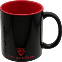 Taza Athletic Club Bilbao 330 ML Negro y Rojo 330 ML