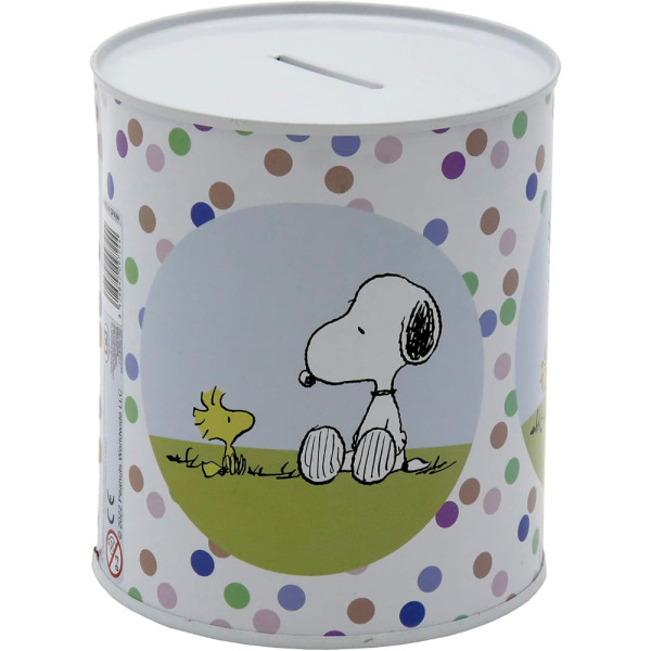 Hucha de Metal Snoopy Mediana