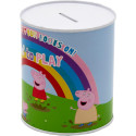 Hucha de Metal Peppa Pig Rainbow Mediana