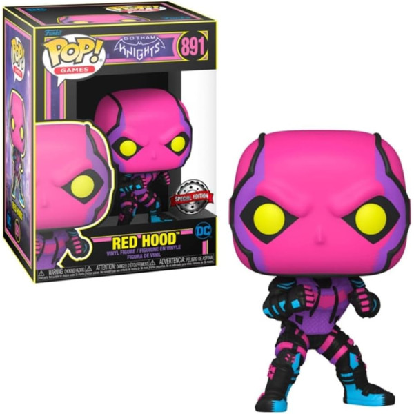 Funko Pop! Gotham Knights Red Hood Brilla en La Oscuridad Exclusivo 891