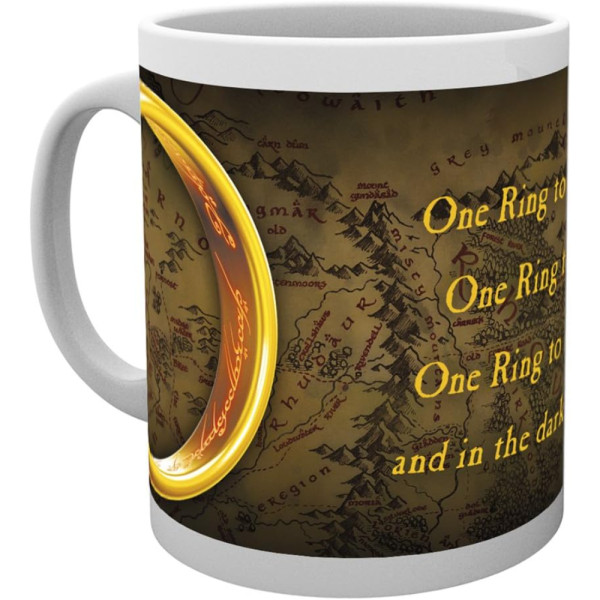 Taza El Señor de los Anillos El Anillo Único 300 ML
