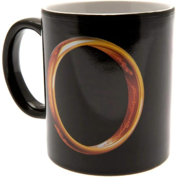 Taza sensitiva al calor El Señor de los Anillos Anillo Único One Ring 