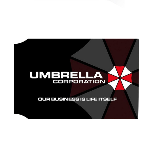 Tarjetero Resident Evil Logo Umbrella 