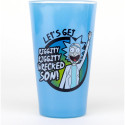 Vaso de Cristal Rick&Morty Wrecked 500 ML