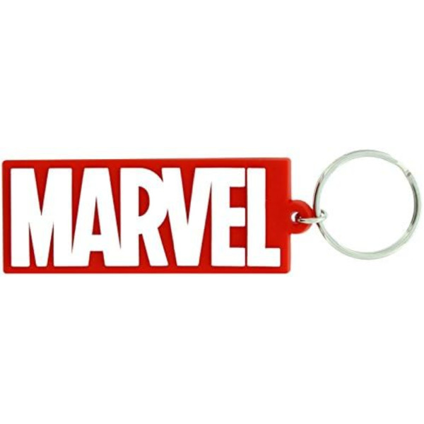 Llavero de Caucho Marvel Logo