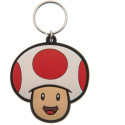 Llavero de Caucho Super Mario Toad