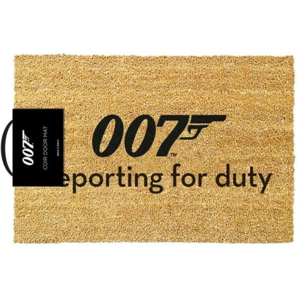 Felpudo James Bond 007 Reporting For Duty 