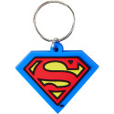 Llavero de Caucho Superman Shield