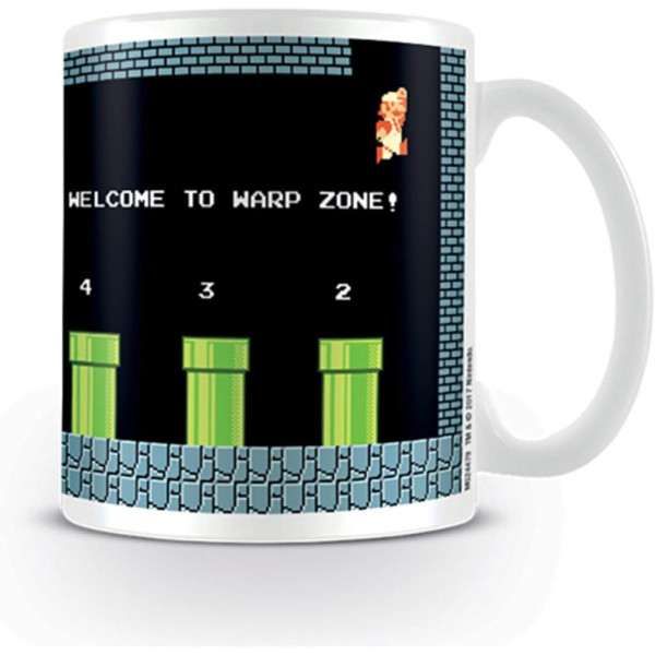 Taza de Cerámica Super Mario Taza Warp Zone 330 ML