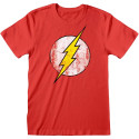 Camiseta Hombre DC Flash Logo Difuminado Rojo