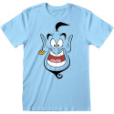 Camiseta Hombre Aladdin Genio Azul