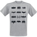 Camiseta Hombre DC Batman Icons Gris