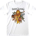 Camiseta Hombre El Rey León Classic Blanca