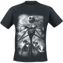 Camiseta Hombre Pesadilla Antes de Navidad Stormy Skies