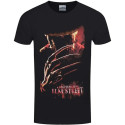 Camiseta Hombre Pesadilla en Elm Street Póster Negro