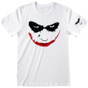 Camiseta Hombre Batman The Dark Knight Joker Smile Blanco
