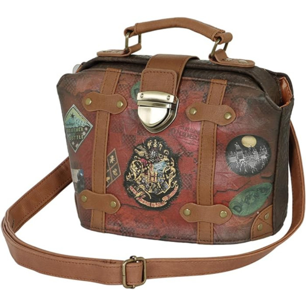 Bolso Doctor Harry Potter Railway Marrón