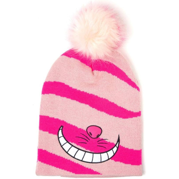 Gorro con pompón Alicia en el País de las Maravillas Cheshire Rosa