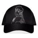 Gorra Naruto Perfilado Negro