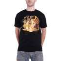 Camiseta Hombre El Rey León Vintage Negra