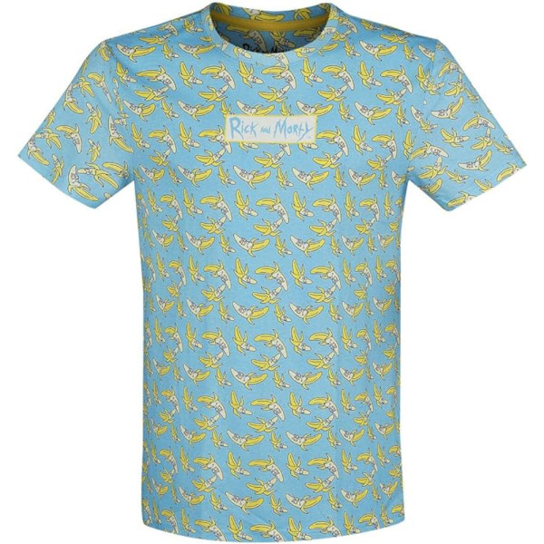 Camiseta Hombre Rick&Morty Bananas