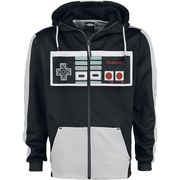 Sudadera con Capucha Hombre Mando Nintendo Nes