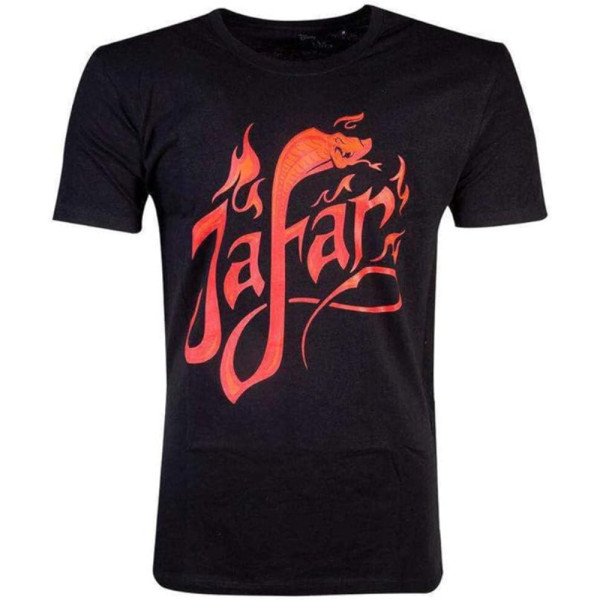 Camiseta Hombre Aladdin Jafar Negra