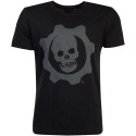 Camiseta Hombre Gears Of War Skull Badge