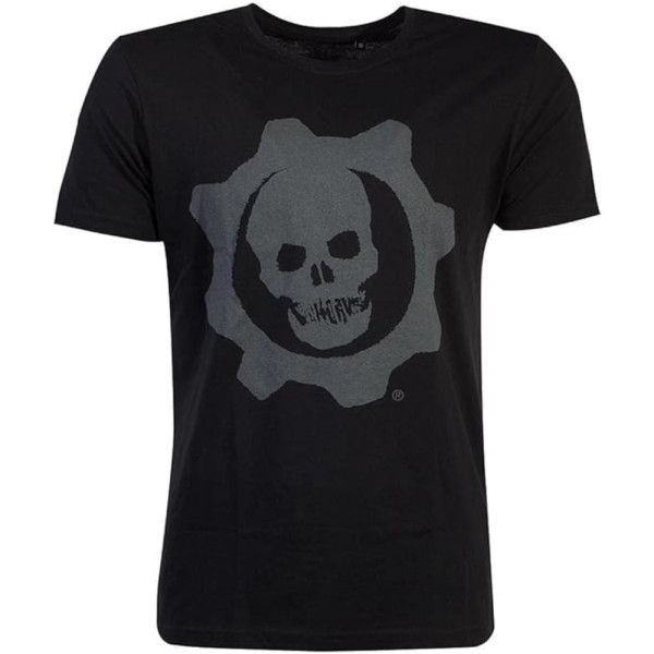 Camiseta Hombre Gears Of War Skull Badge