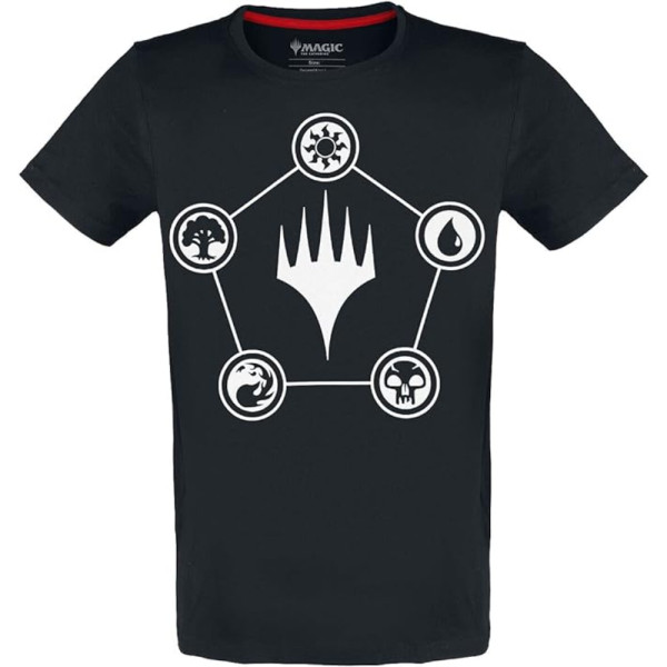Camiseta Hombre Magic The Gathering Wizards Mana