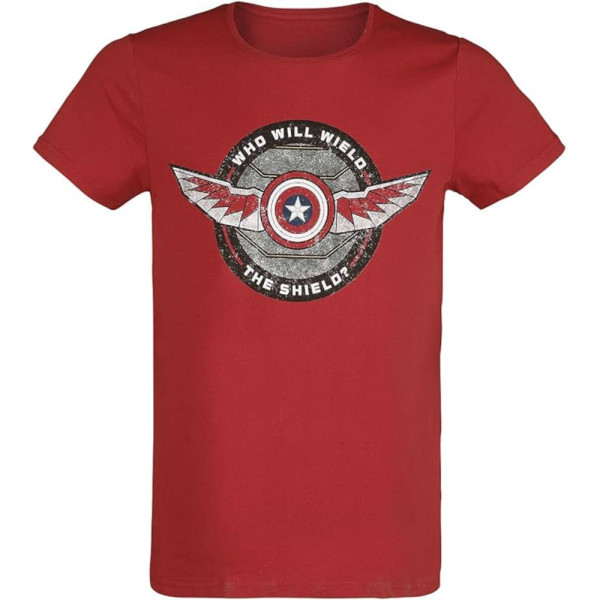 Camiseta Hombre Marvel Falcon and Winter Soldier
